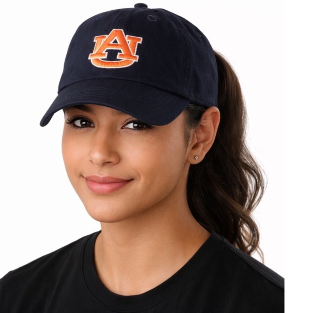 Top‎ of the World Auburn Tigers Navy Blue Adjustable Cotton Hat Cap OSFA  78-15